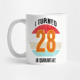 28th birthday in quarantine Mug